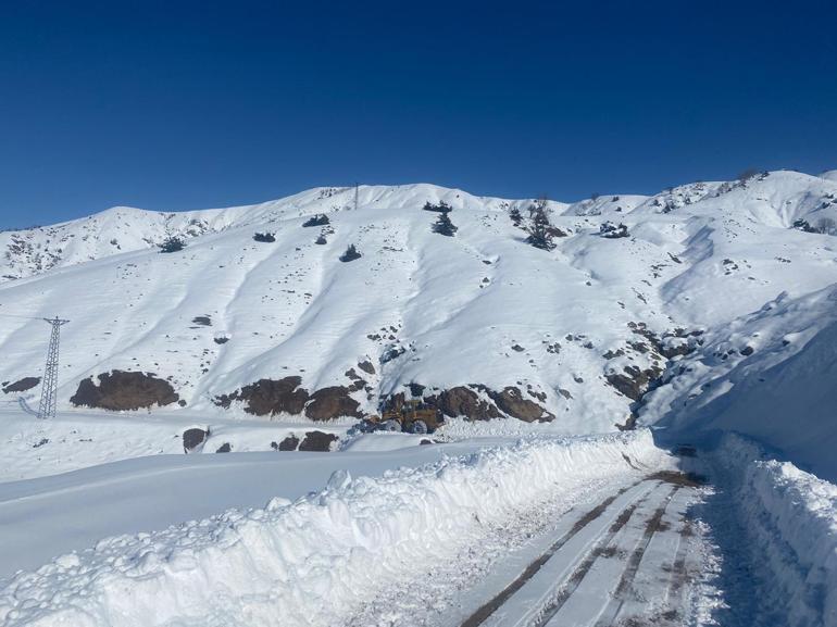 Batman Sasonda 19 yerleşim yerinin yolu kardan kapandı