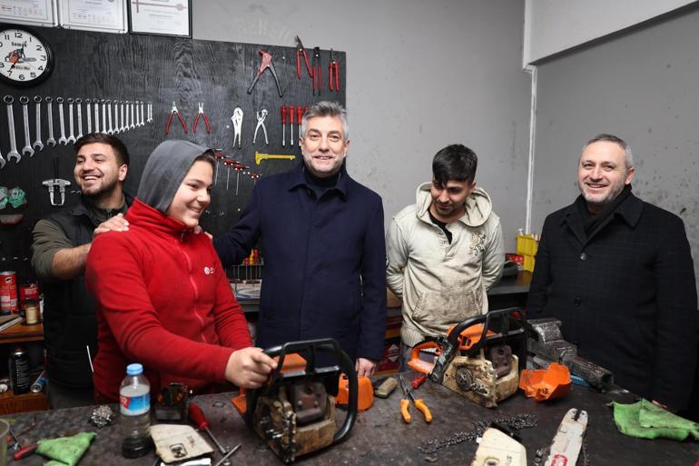 Şile Belediye Başkanı Ocaklı, esnafla bir araya geldi