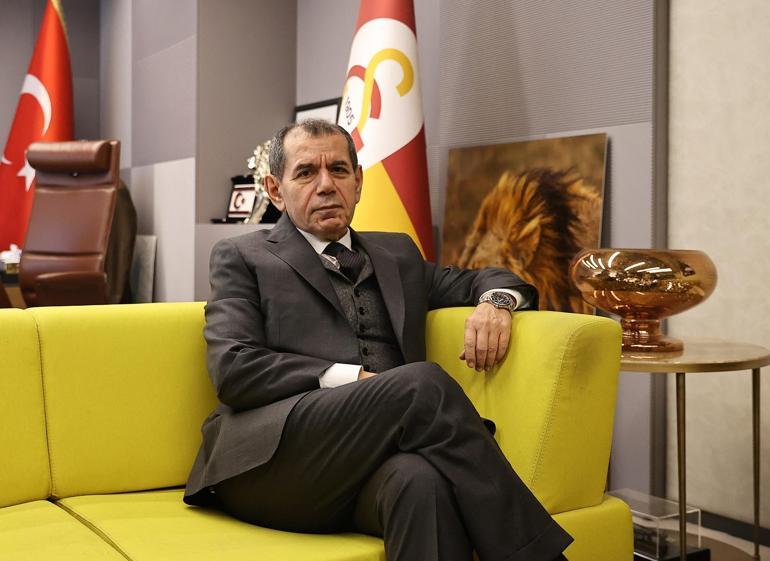 Galatasaray Başkanı Dursun Özbekten DHAya önemli açıklamalar