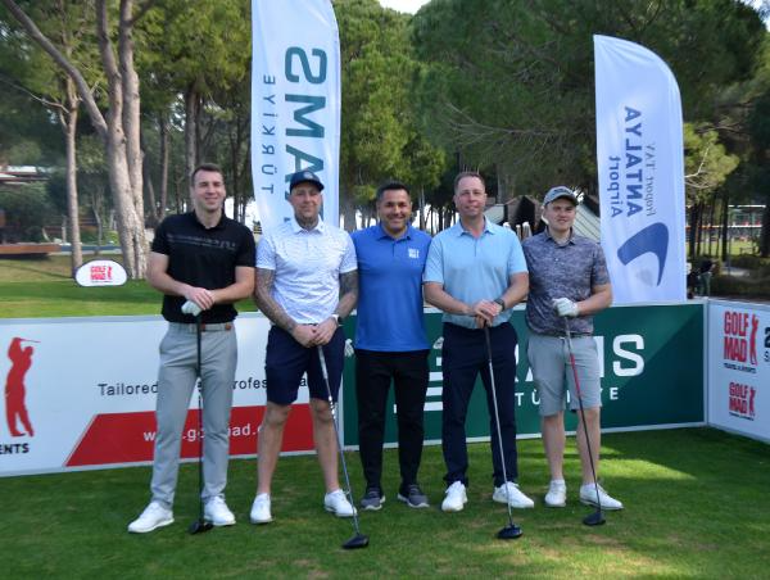 Antalyada toplam 60 bin euro ödüllü golf turnuvası başladı