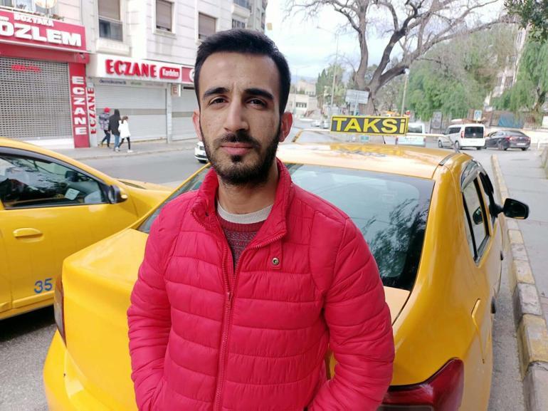 İzmirde taksiciyi yumruklayan şüpheli serbest