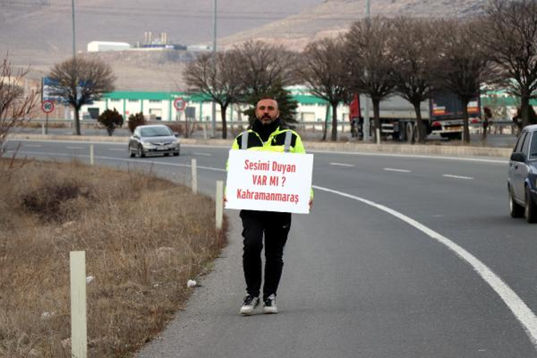 Başkan adayı olduğu Kahramanmaraşa, 8 gündür yürüyor