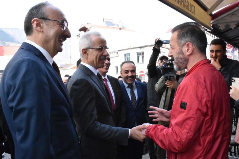 Bakan Uraloğlu: Temennimiz, göçük altındaki vatandaşlarımıza sağ salim ulaşılması