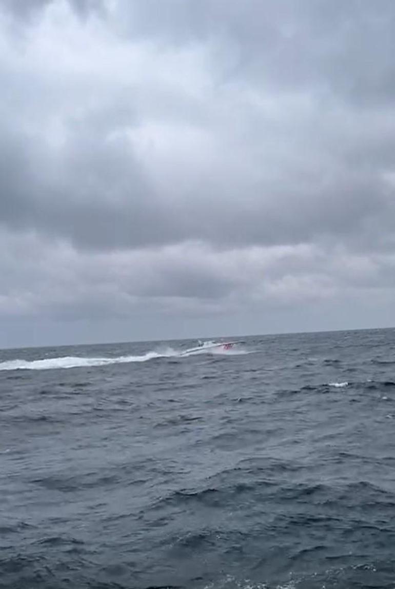 İmralı Adası açıklarında batan kargo gemisinin yeri tespit edildi