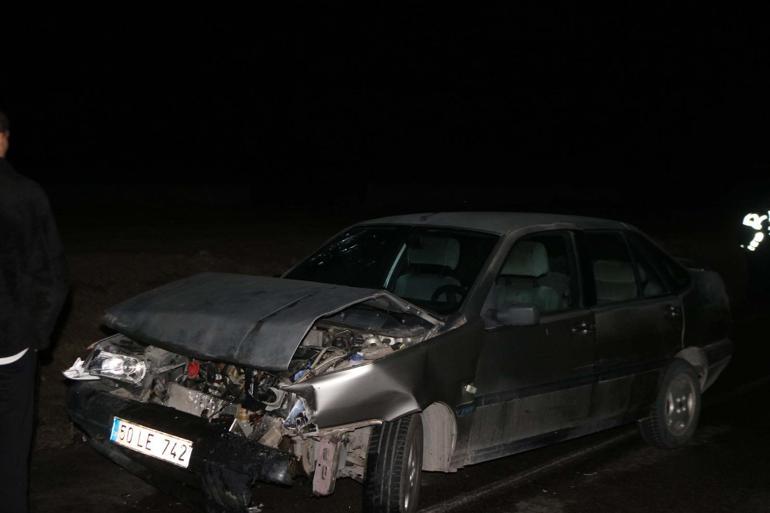 Nevşehirde 3 otomobil zincirleme kazaya karıştı: 7 yaralı