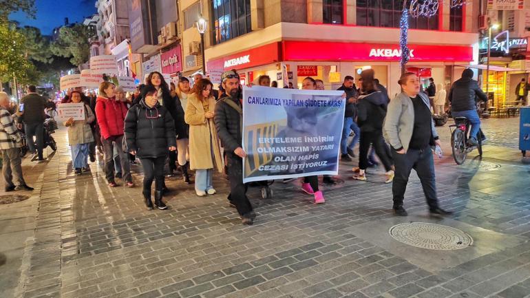 İzmirde, İstanbulda vahşice öldürülen Eros için yürüdüler