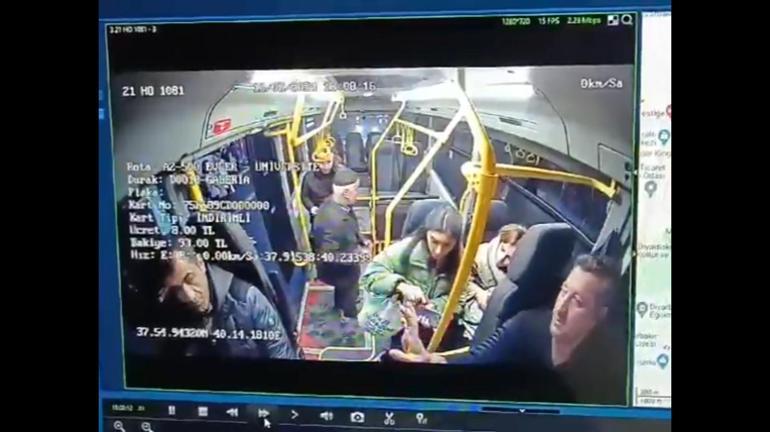 Bebek arabalı ailenin otobüse alınmadığı anlar kamerada; sürücüye 2 bin 52 TL ceza