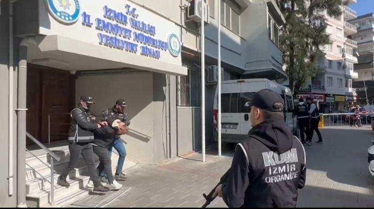 İzmir merkezli 3 ildeki Daltonlar operasyonunda 14 tutuklama
