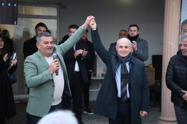 Yeniden aday olan Büyükçekmece Belediye Başkanı Dr. Hasan Akgün, Tepeciki ziyaret etti
