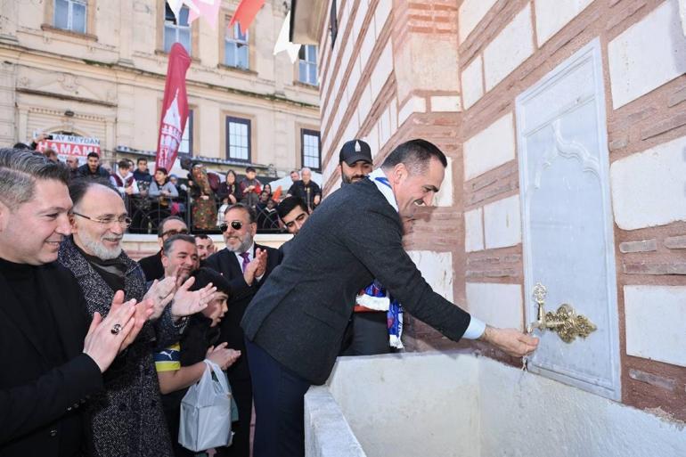 Beyoğlu’nda tarihi Tersane Emini Ahmed Ağa Çeşmesi yenilendi