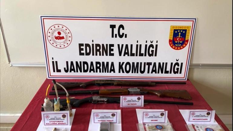 Edirne’de organize suç örgütüne operasyon: 18 gözaltı