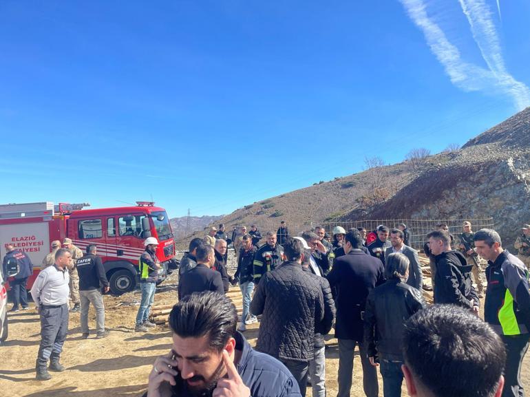 Elazığ’da krom madeninde göçük: 4 işçi de kurtarıldı