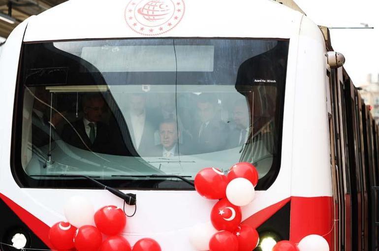 Cumhurbaşkanı Erdoğan, Sirkeci - Kazlıçeşme Raylı Sistem ve Yaya Odaklı Yeni Nesil Ulaşım Projesinin açılışına katıldı