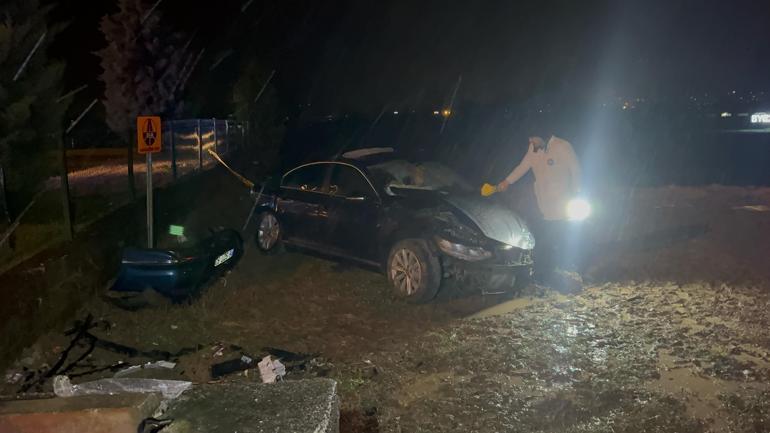 14 Şubat Sevgililer Günü yemeği dönüşü 2 kardeşin öldüğü kaza kamerada