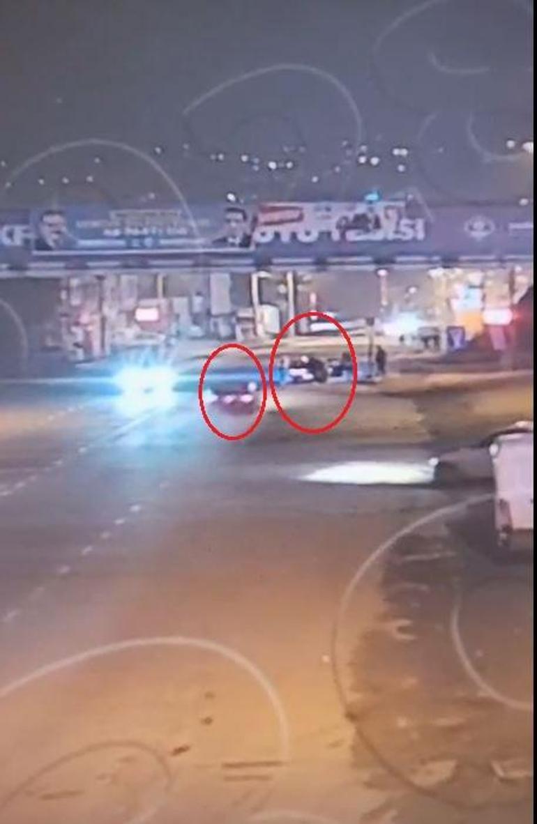 Trabzonda Ahmetin öldüğü, 5 kişinin yaralandığı kaza kamerada