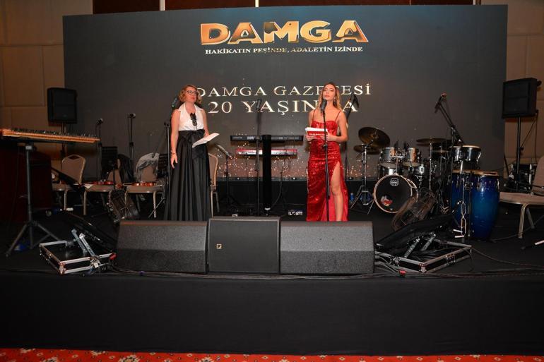 Damga Gazetesi 20nci yaş gününü ödül töreniyle kutladı