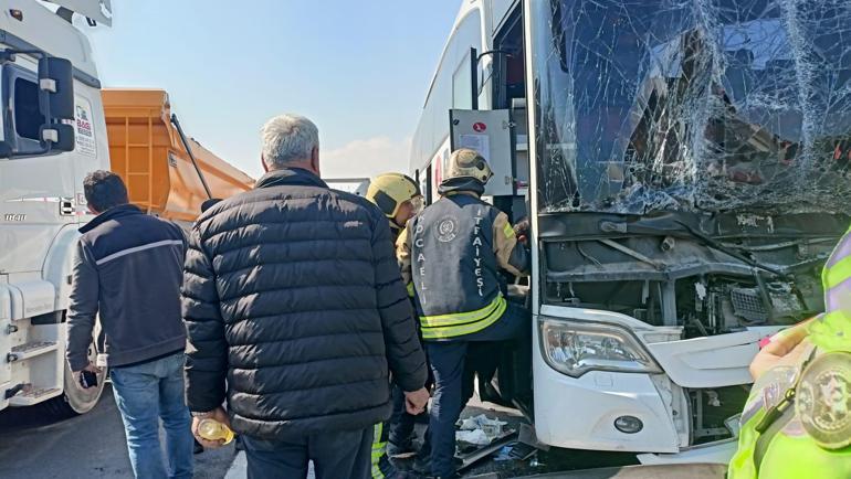 TEM’de zincirleme kaza; Ankara yönü ulaşıma kapandı