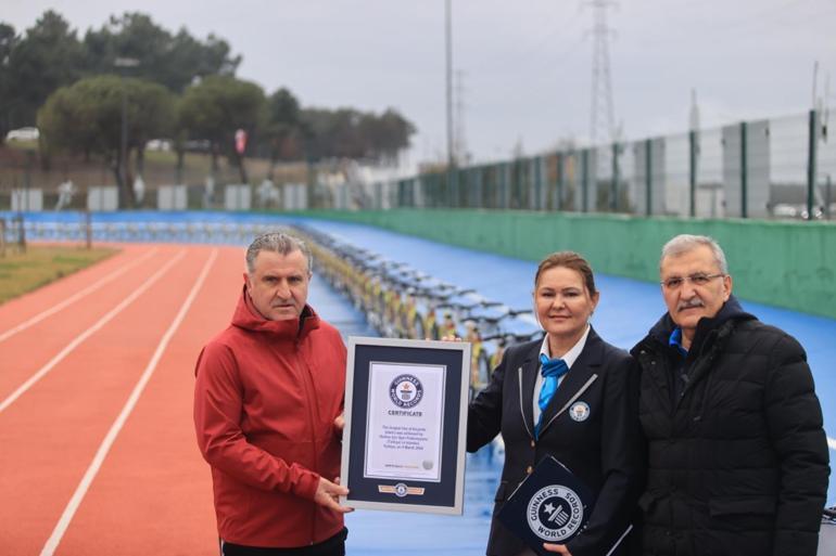 Dünyanın en uzun bisiklet hattı Beykozda oluşturuldu