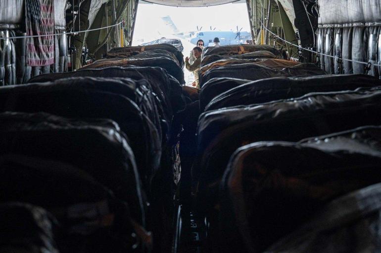 ABD ordusu, Gazze’ye havadan yardım yaptı