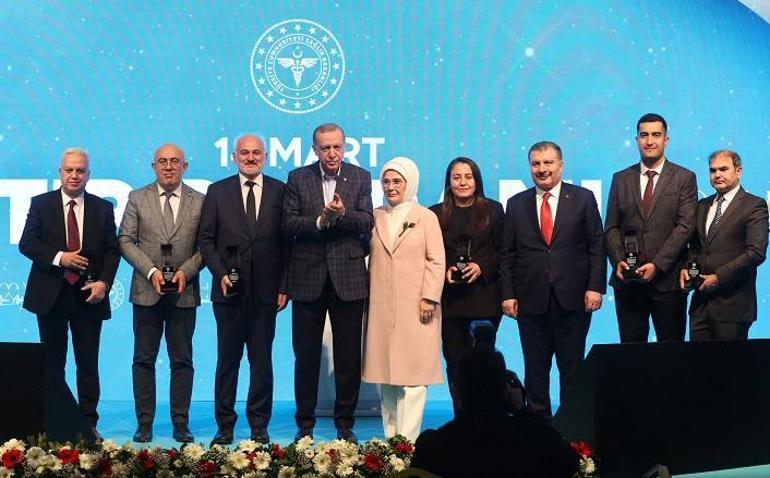 Cumhurbaşkanı Erdoğan 14 Mart Tıp Bayramında Sağlık Çalışanlarıyla buluştu