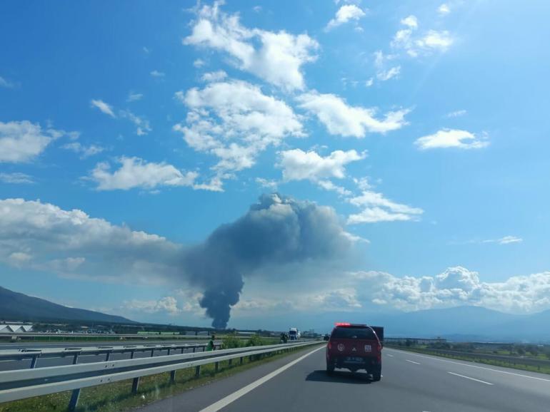 Kemalpaşada soğuk hava deposunda yangın