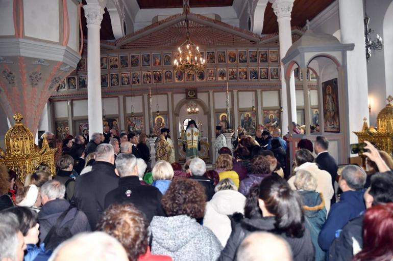 Edirnede Sveti Georgi Kilisesi papazı Çıkırık, ölüm yıl dönümünde ayinle anıldı