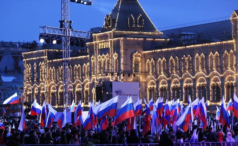 Putin’den Kızıl Meydan’da ‘Rus Baharı’ açıklaması