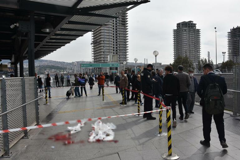 İzmirde aktarma merkezi önünde silahlı saldırı; 1 ölü, 2 yaralı