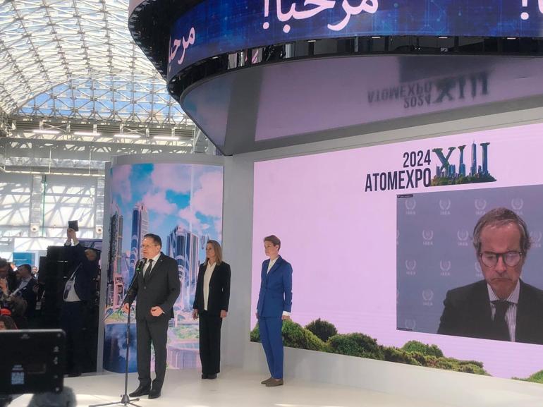 Uluslararası ATOMEXPO-2024 Forumu Rusya’da başladı