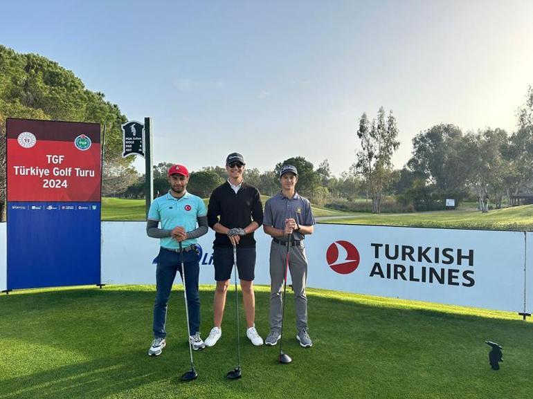 TGF Türkiye Golf Turu 5inci ayak müsabakaları Antalyada başladı