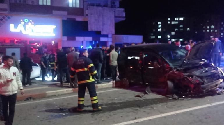 Siirtte 6 araç zincirleme kazaya karıştı