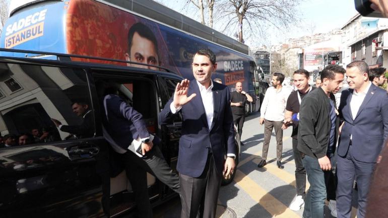 Murat Kurum, AK Parti İstanbul İl Başkanlığı’na giriş yaptı