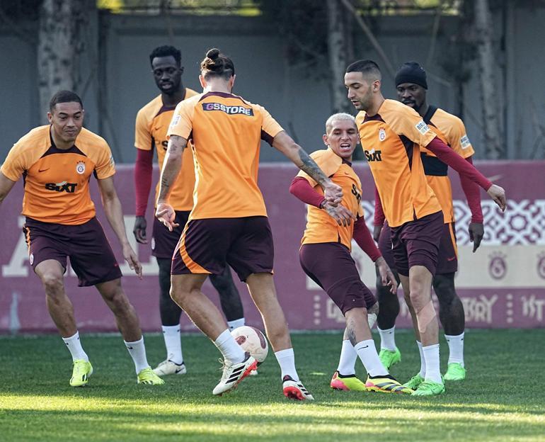 Galatasaray, Hatayspor maçının hazırlıklarını sürdürdü