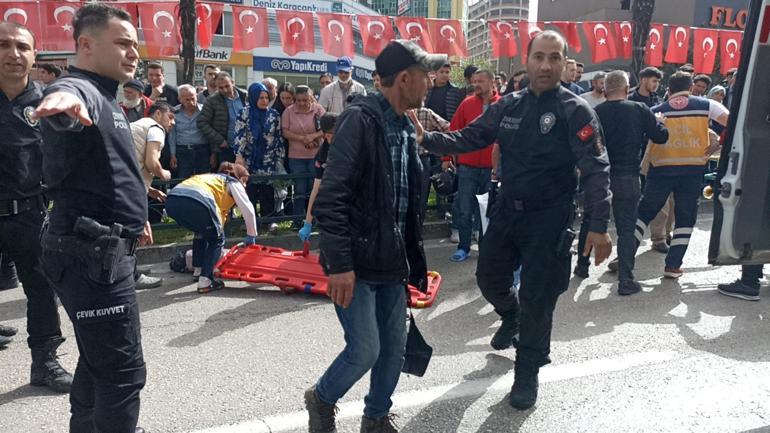 Bursada yaya geçidinde otomobilin çarptığı anne öldü, 2 kızı yaralandı
