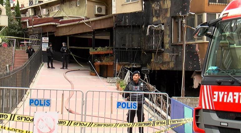 Beşiktaştaki gece kulübü yangını... Apartman yöneticisi: Binanın yapılışında o alan sinema salonu olarak gözüküyor