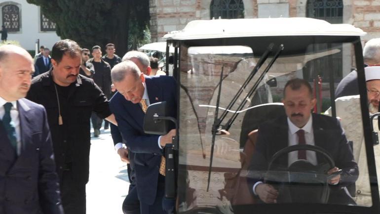 Cumhurbaşkanı Erdoğan Topkapı Sarayı’nı ziyaret etti