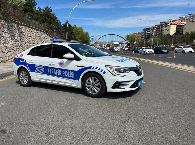 Ankarada bayram tatili nedeniyle 2 bin polisle trafik denetimi