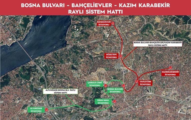 İstanbul ve Konyaya yeni raylı sistem projeleri