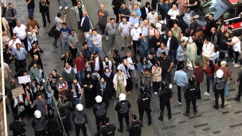 Bakan Yerlikayadan İsrail protestosuyla ilgili açıklama: 2 emniyet görevlisi açığa alındı