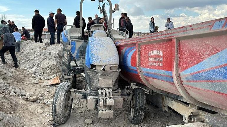 Patates deposu için kazı yapan işçiler göçük altında kaldı: 2 ölü, 4 yaralı