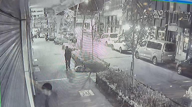Kağıthanede 2 kişinin öldüğü silahlı çatışmanın güvenlik kamerası görüntüleri ortaya çıktı