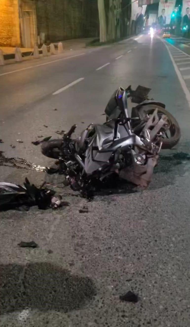Beşiktaştaki U dönüşü kazasında yaralanan motosikletli Semanur hayatını kaybetti
