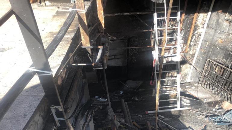 Gece kulübü yangınında hasar gören binaya giriş izni verildi
