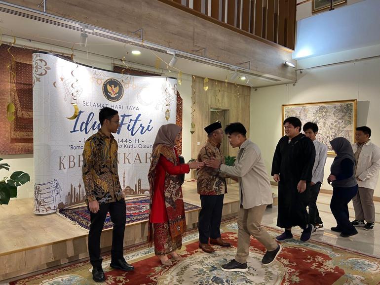 Endonezya Büyükelçiliğinde Ramazan Bayramı kutlandı