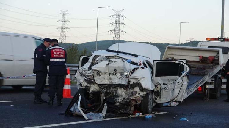 Kuzey Marmara Otoyolunda kaza: 2 ölü, 4 yaralı