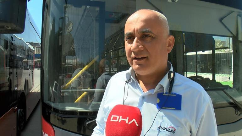 Bursa’nın halk otobüsü şoförü çifti