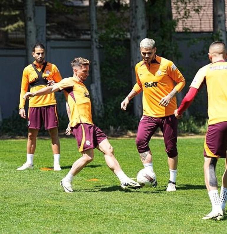 Galatasaray, Alanyaspor maçının hazırlıklarını tamamladı