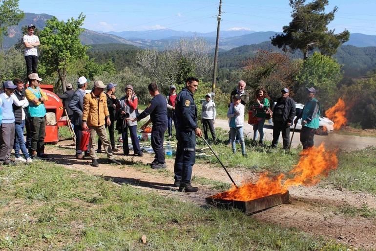 Türkiyenin Canı Yanmasın Destek Programı kapsamında Yangına Dirençli Yerleşimler Projesi tamamlandı