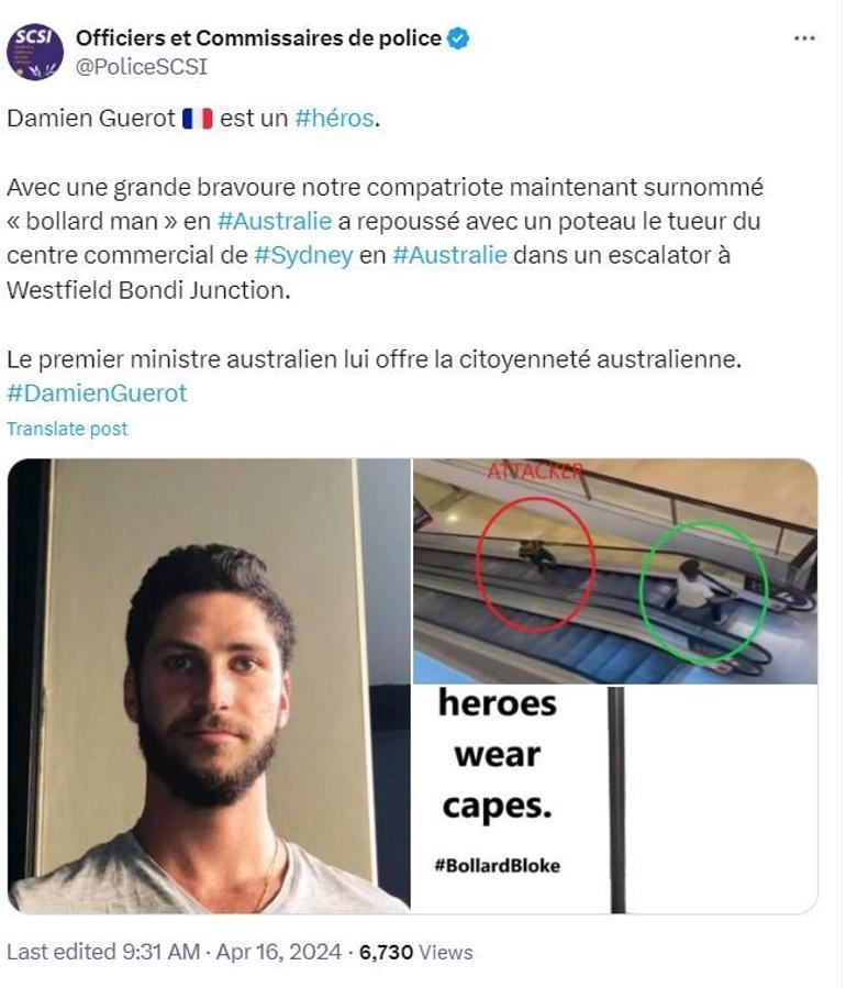 Bıçaklı saldırıda kahraman olan Fransız, vize sıkıntısı çekmeyecek