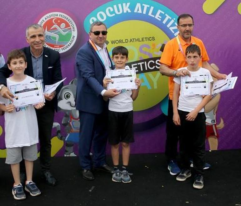 Çocuk Atletizm Şenliği Antalya’da yapıldı